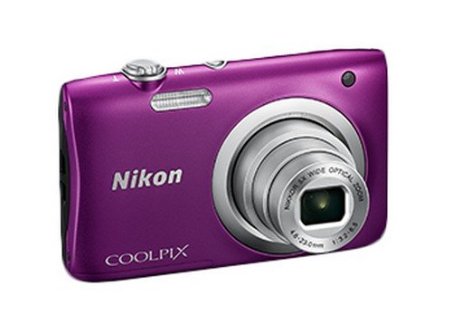 Buy Nikon Coolpix A100 Point and Shoot Digital Camera (Purple 