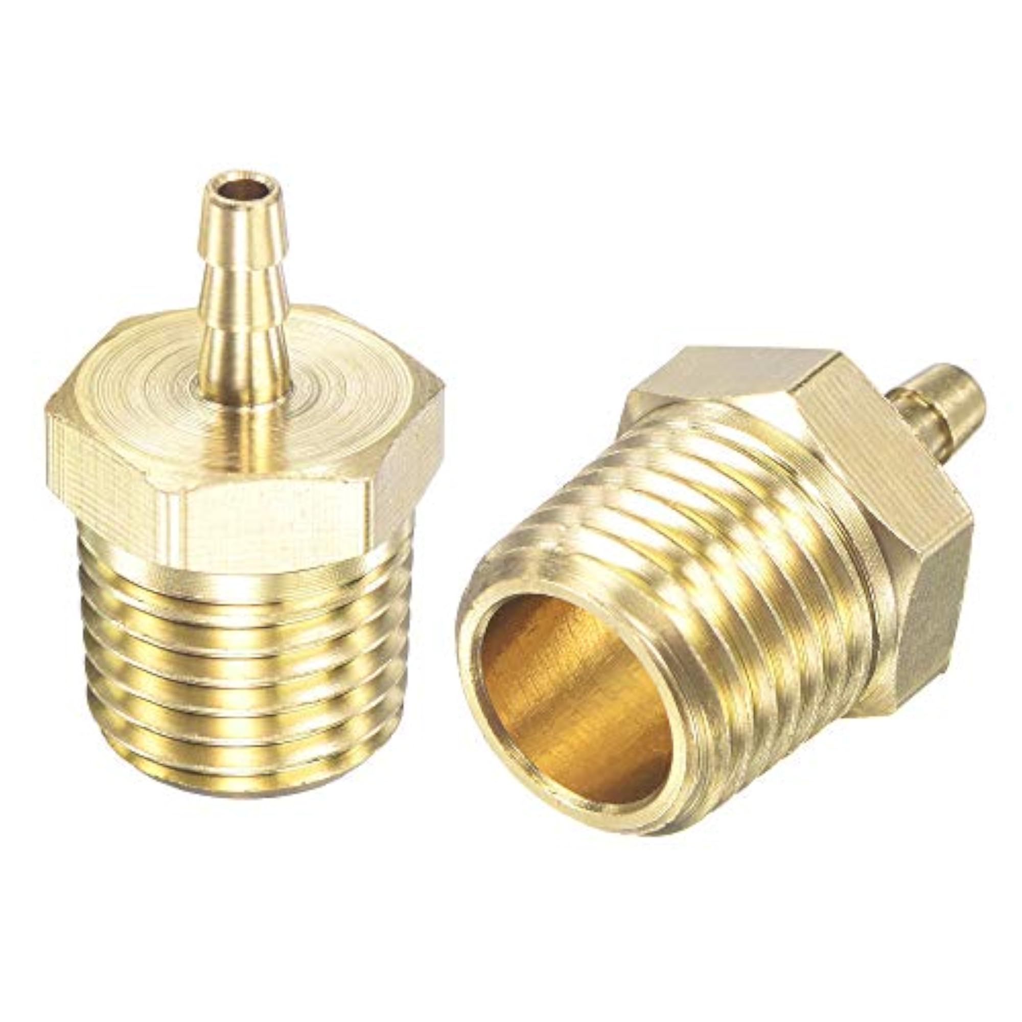 Brass Hose Barb Fitting Straight for Water and Air Tubes