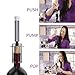 2024 Wino on the Go Wine Opening Set, Air Pressure Pump Wine Bottle Opener, Easy Cork Remover Corkscrew, Corkscrew Wine Opener Cork Pops Wine Opener Gifts to Wine Lovers (2PCS Black)