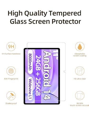 Protector de pantalla WUNIAK para Raemond M70 11 pulg miniatura 2