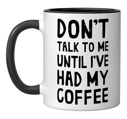 Taza de cerámica Don't Talk To Me Until I've Had My Coffee miniatura 1