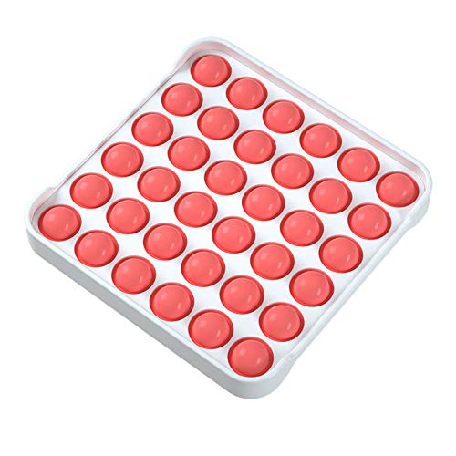 Canrulo Simple Figetget Toys Pack Fidget Toys Pack Cheap Sensory Fidget Toys Cheap ADHD AHH Autism Toys Stress Push Pop Bubble Fidget Sensory Toy Gifts for Kids Adults (Random-Square)