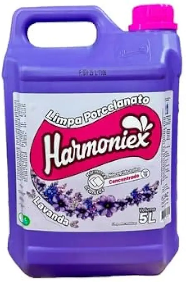 Limpador Porcelanato Harmoniex 5L – Limpeza Profunda e Brilho Impecável