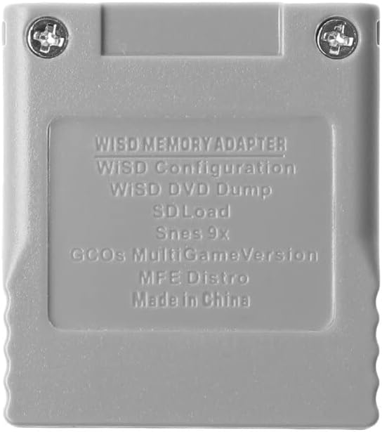 Miniatura 3 de VANJUNN Adaptador de tarjeta de memoria flash SD, lector de tarjetas convertidor para Nintendo Wii GC, accesorios de consola de juegos