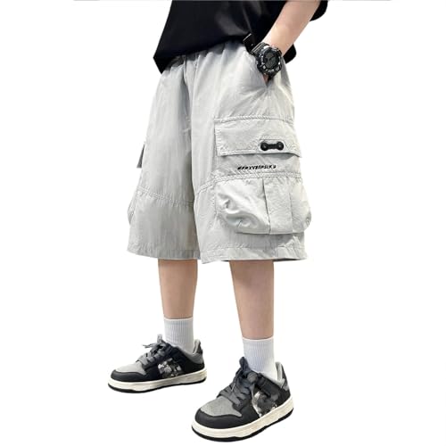 Pantalon décontracté garçon avec élastique confort anti-transpiration