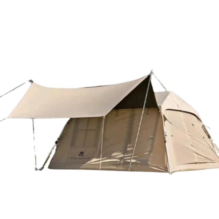Carpa para camping 3-4 personas con porche impermeable miniatura 1