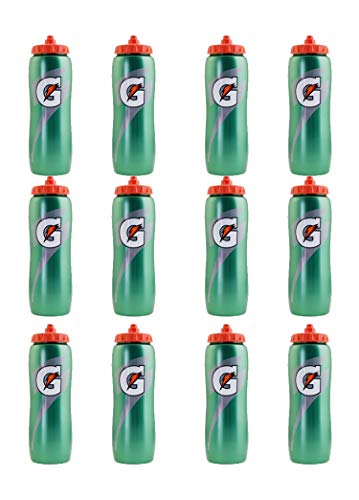 Set of 12 32 oz. Gatorade 'G' Squeeze Bottles
