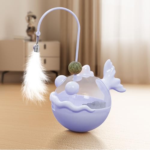 Pluma para gatito de interior y dispensador contra el estrés 4