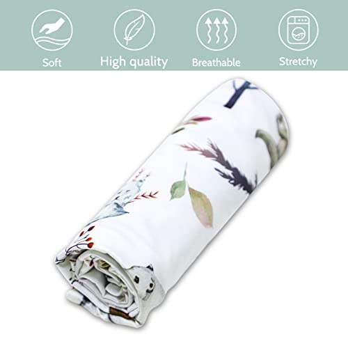 2 Pack Baby Lounger Cover Soft Removable Newborn Lounger Slipcover, Woodland Animal #TOP2