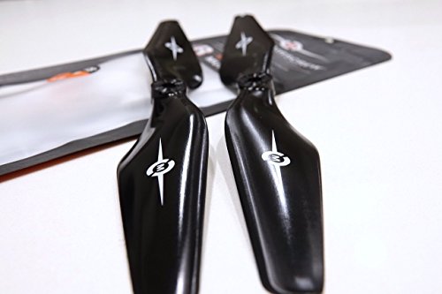 Master Airscrew Performance 8X4.5 Multi-Rotor Series Propellers - Black, 2 Pcs #TOP1