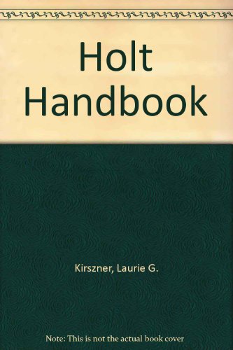 Holt Handbook 0155012266 Book Cover