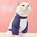 JOROBURO Dog Pullover Sweater, Cartoon Alien Warm Color Block Breathable Dog Clothes, Dog Cold Weather Coat Pet Jacket Dog Apparel Accessories for Fall and Winter (L)