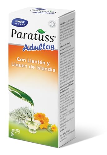 PARATUSS ® Adulto | Jarabe calmante garganta | Confort de las vías respiratorias | A base de extractos de plantas sin azúcar| 120ml.