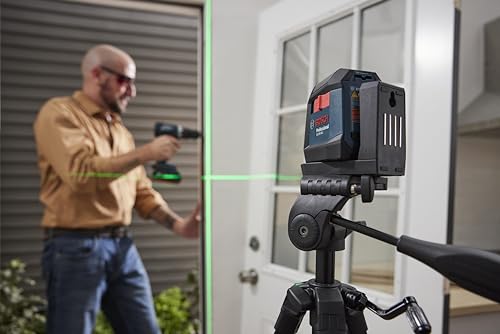 Bosch GLL50-20G 50 Ft Green-Beam Self-Leveling Cross-Line Laser thumb #6