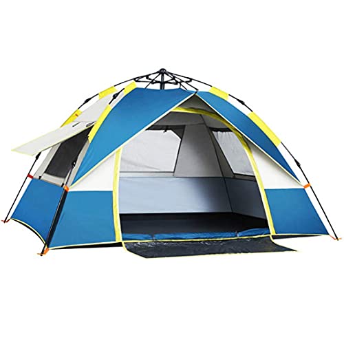 Tente de camping 3 à 5 personnes étanche pour randonnée et voyage portable