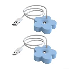 Small Flower Humidifier for Desktop Portable USB Powered Humidifier with For Nano Fine Mist and Silent Operation 8-Hour