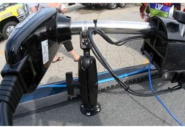RAM Trolling Motor Stabilizer with Strap Hose Clamp