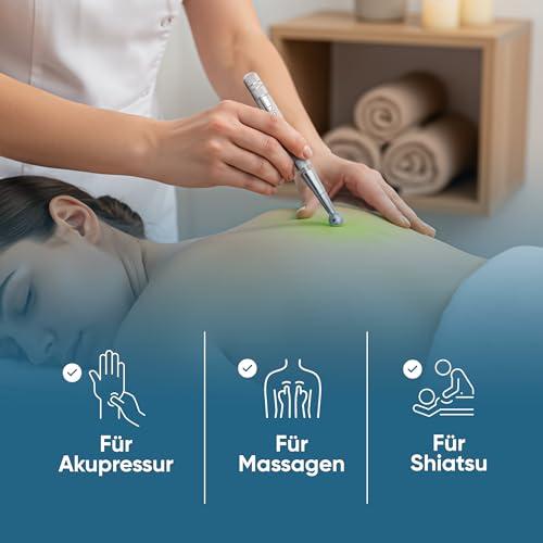 REMOS Acupressuurstift & meridiaanstift roestvrij staal lengte 11 cm bal Ø 1 cm - Afbeelding 4