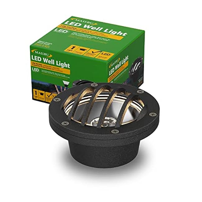 Malibu Well Lights 4W LED 2800K Warm White 8401-3500-01