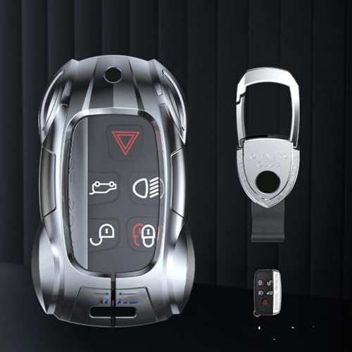 Coque de clé robuste en alliage de zinc pour Jaguar XE XF et Evoque