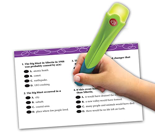 Image of Teacher Created Resources Power Pen Learning Cards: Reading Comprehension Grade 4 (TCR6199)
