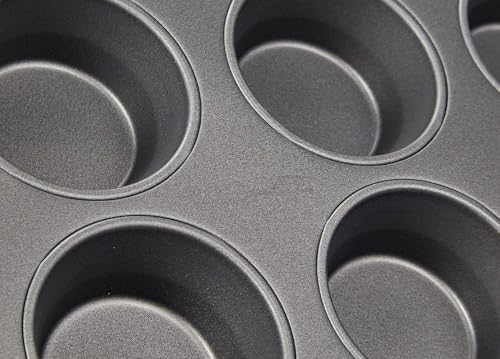 Foto von Dr. Oetker Muffinform 12er Back-Idee - Muffinblech mit Antihaft-Beschichtung, ausgezeichnete Wärmeleitung, hitzebeständig bis 230°C