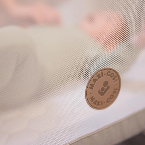 Maxi-Cosi Iora Baby Bassinets Bedside Sleeper, Portable Bassinet, Infant Bedside Sleeper Crib, Height Adjustable, Breathable Mesh, Large Storage Basket, Classic Graphite - image 8
