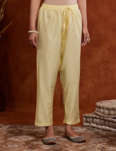 Image of Amazon Brand - Myx Women's Kurta Pant Set with Dupatta| Salwar Suit (Available in Plus Sizes)