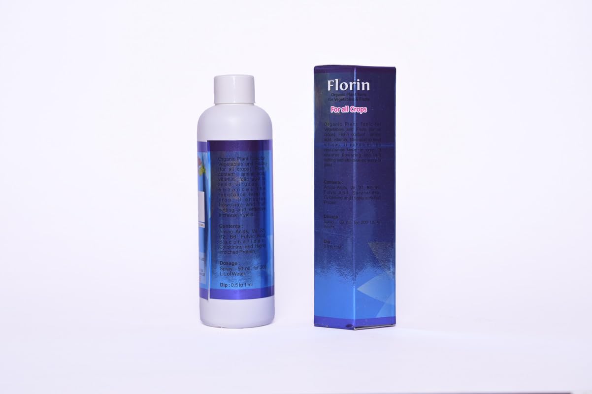 Florin Organic Plant Tonic with Amino Acids & Vitamins | Enhances