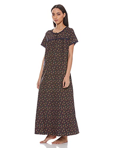 Image of Max Women's Printed Short Sleeves Nightgown