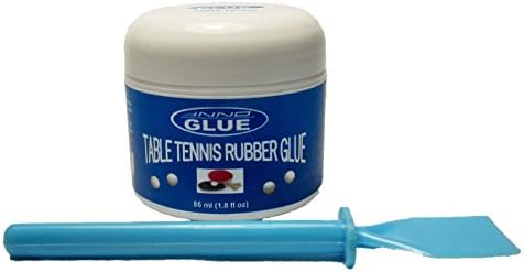 Table Tennis Rubber Glue, 55ml with Spreader