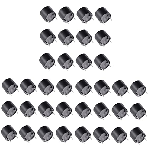 36 Peças Campainha Buzzer Eletromagnético Micro Ativo De 5v Buzzer Para Impressoras Alarme De Tom De