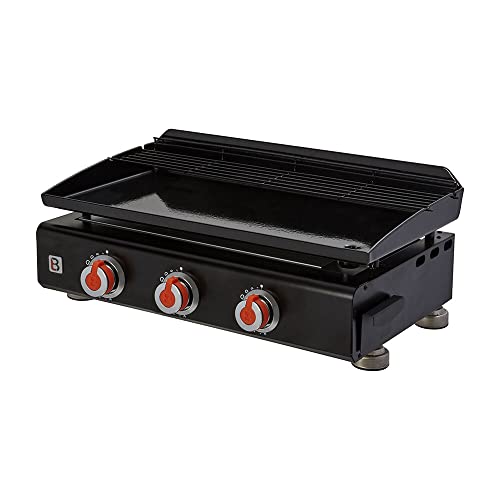  - Plancha Silvia II G 3 feux Brasero - Surface...