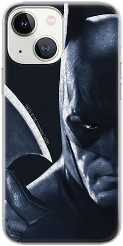 ERT GROUP mobile phone case for Iphone 13 original and officially Licensed DC pattern Batman 002 optimally adapted to the shape of the mobile phone, case made of TPU