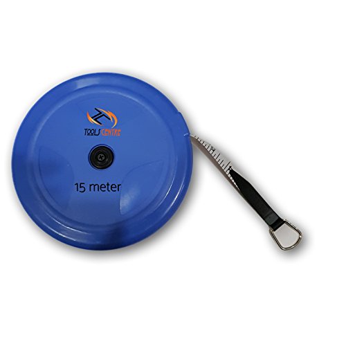 Tools Centre High Quality 15 Meter Fibreglass Tape .