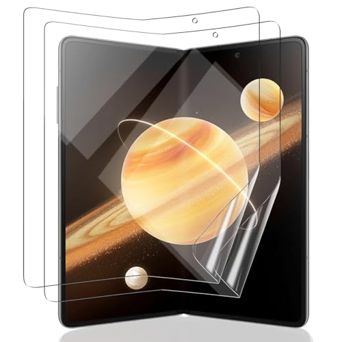 Zerrshoo Protector de Pantalla para Honor Magic V3, TPU Hidrogel Flexible 2 Piezas [No es de Cristal Templado], Anti-Arañazos HD Transparente Película Protectora