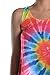 Tough Cookie's Women's Tie Dye Tank Top Rainbow (Small)