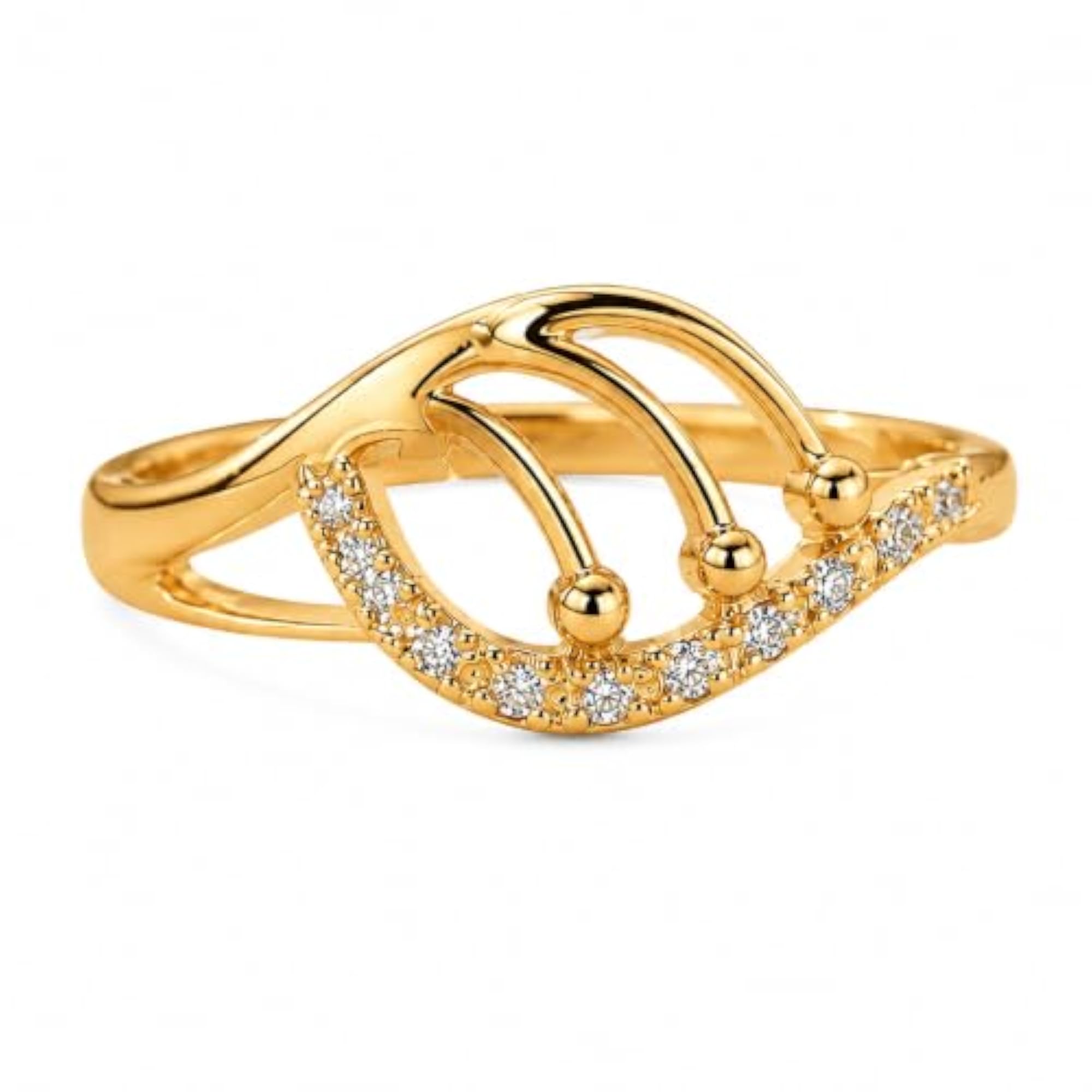 Women's Adjustable Designer Ring, Elegant Style