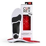 CURREX SupportSTP – Arch Support Insole w/Superior Cushioning & Airflow, Heavy Duty Shell for Less Fatigue – Comfort, Athletic, Casual and Work Shoe Inserts, Men & Women – Low Arch, Large