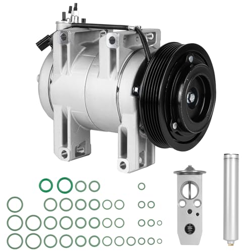 New AC Compressor with Clutch and Component Kit for Nissan Rogue 2008 2009 2010 2011 2012 2.5L 97490 98490