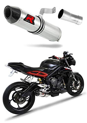 Street Triple 765 S/R/RS Pot d'échappement HP2 Silencieux Dominator Exhaust 2017-2021