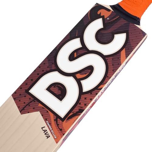 Image of DSC Lava Kashmir Willow Short Handle Cricket Bat, Size - Harrow