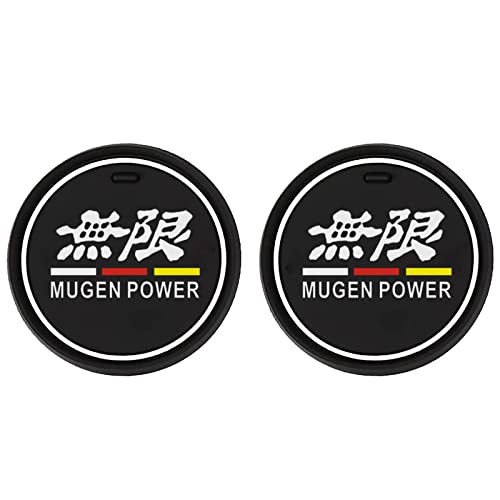 ホンダ ノンスリップ コースター アスコート インサイト アヴァンシア インテグラ エアウェイブ クロス シティ シビックタイプR ジャズ H-RV CR-V ドリンクホルダー用 発光 (ホンダ)