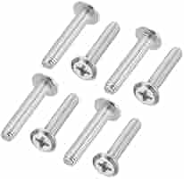 PSA10 ヨルノズク 十字&うずまき Amazon | PATIKIL 小ネジ 丸頭 十字穴付き 8個 M6-1 x 30mm 小