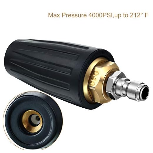 Mudder 4000 PSI Pressure Washer Turbo Nozzle