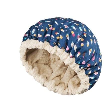 Viyanshi Microwaveable Deep Conditioning Heat Cap | Thermal Cap for Hair Care, Hydration & Deep Treatment | Reusable Cap for Dry, Damaged Hair – Ideal for Women, Girls & Graduates (Blue)