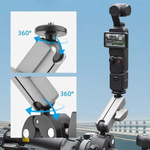 yantralay 360° Rotatable Bike Handlebar Mount Clamp - Image 4