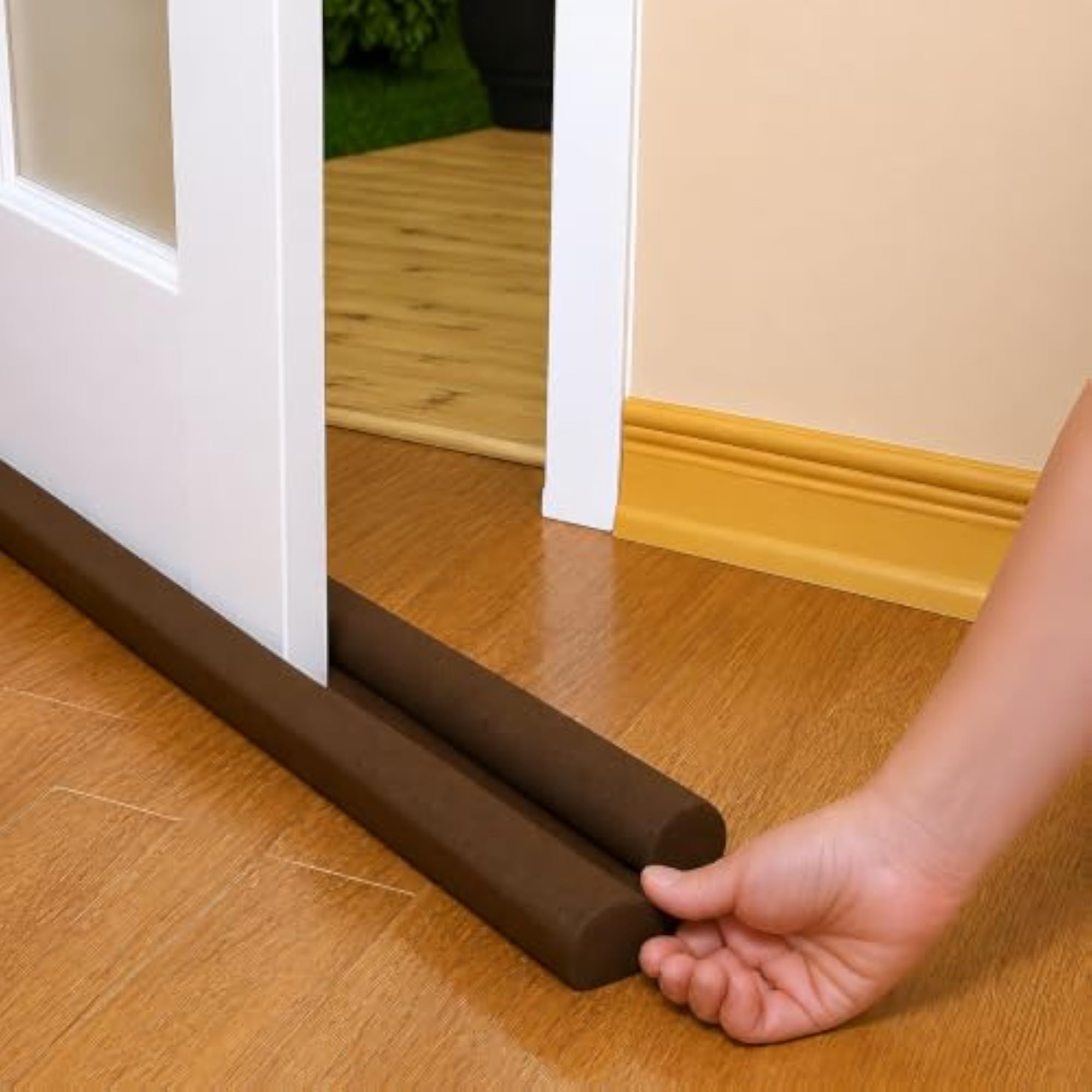 Koilakh Devi Twin Door Draft Stopper