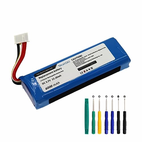 TAKOCI Replacement Battery for JBL Link 20 P763098 01A Wireless Bluetooth Speaker 6000mAh