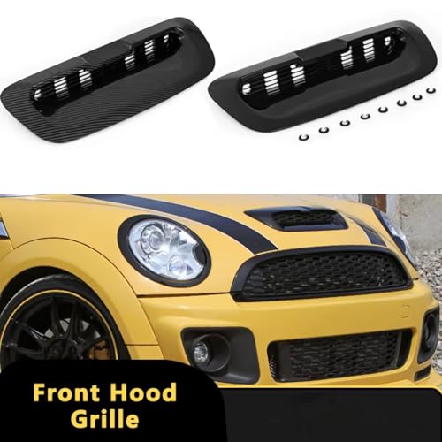 Cache ventilation de capot en ABS Premium pour Mini Cooper S R56 R58 2007-2014 - 4